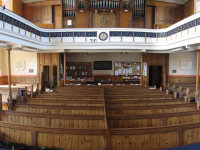 Pews after last service