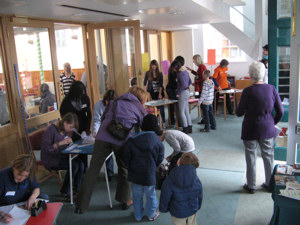 The Vestibule in use